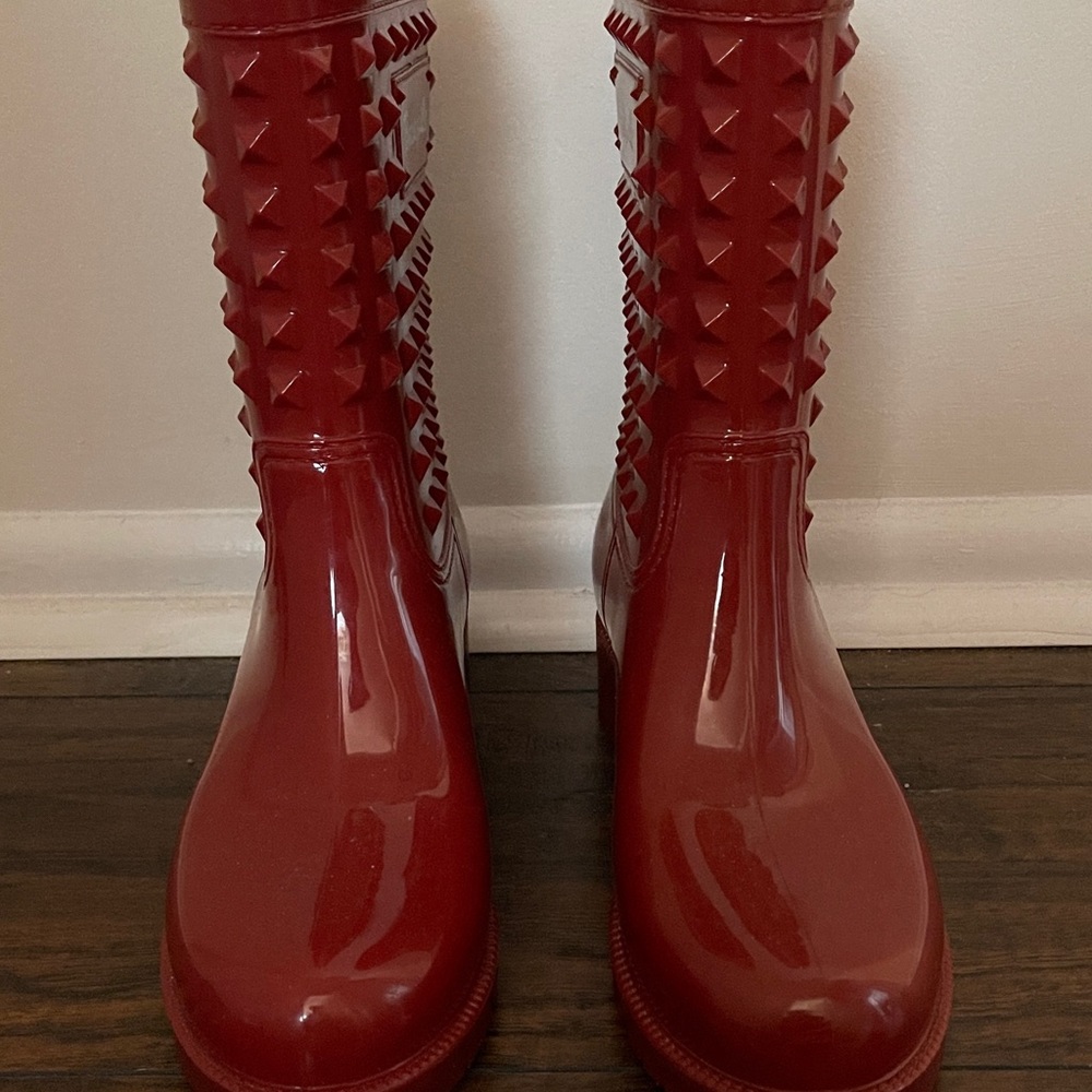 Betseyville Studded Rain boots